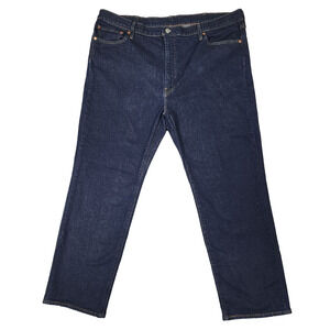 Levi's 541 Athletic Fit Men's Jeans 44x30 Dark Wash Stretch Zip Fly